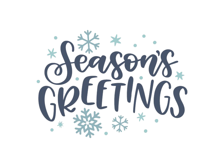 Seasons Greetings Png Photos (indigo, white)