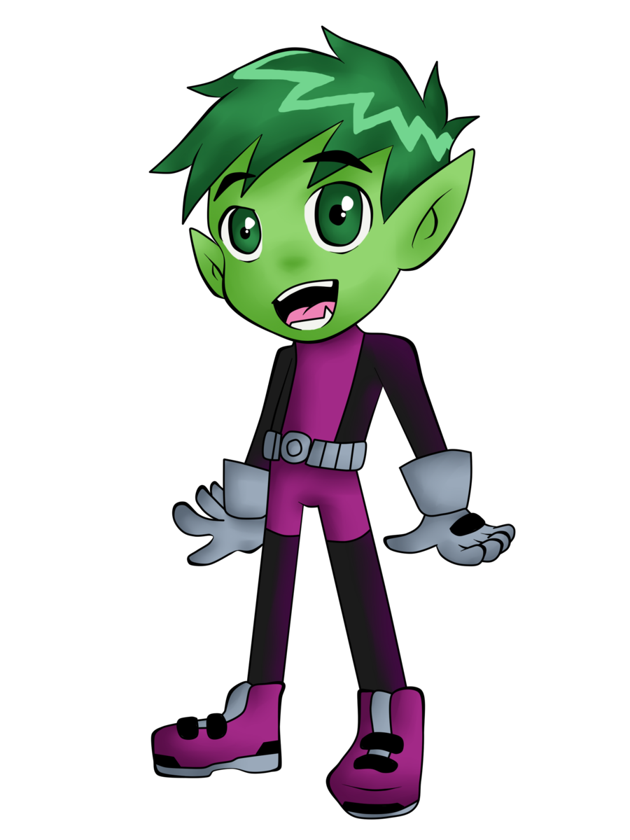 Beast Boy Png Free Download (purple, black, gray)