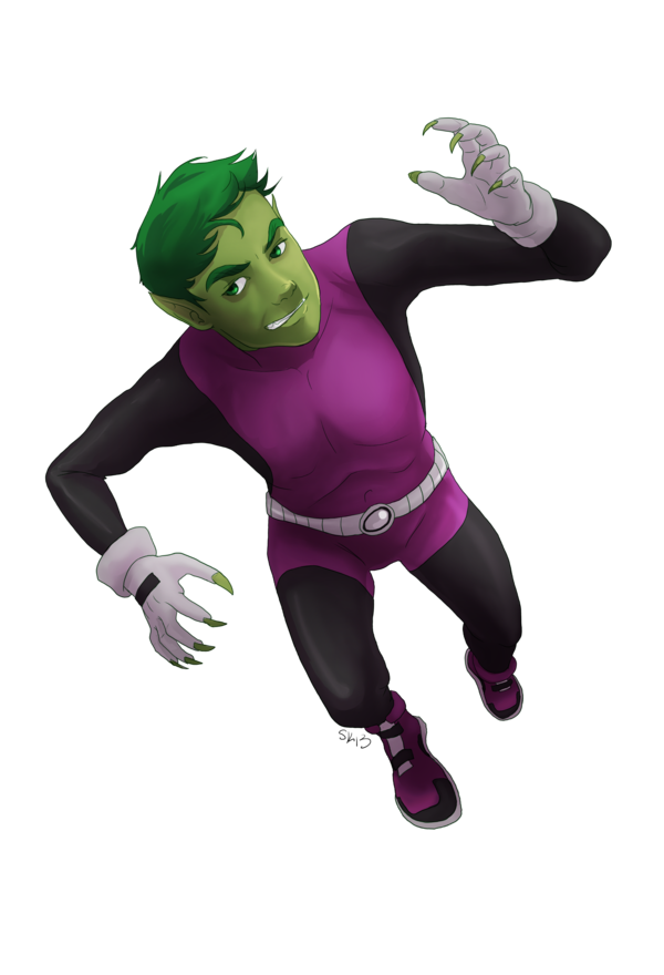 Beast Boy Png Image (black)