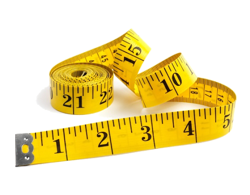 Measure Centimeter Tape Transparent Png (gold, black)