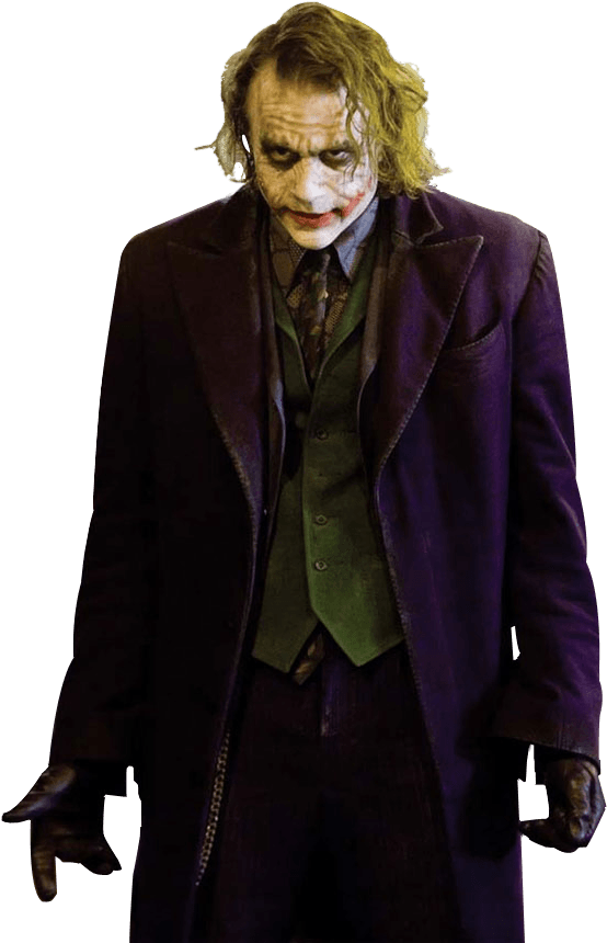 Heath Ledger Png Pic (black)