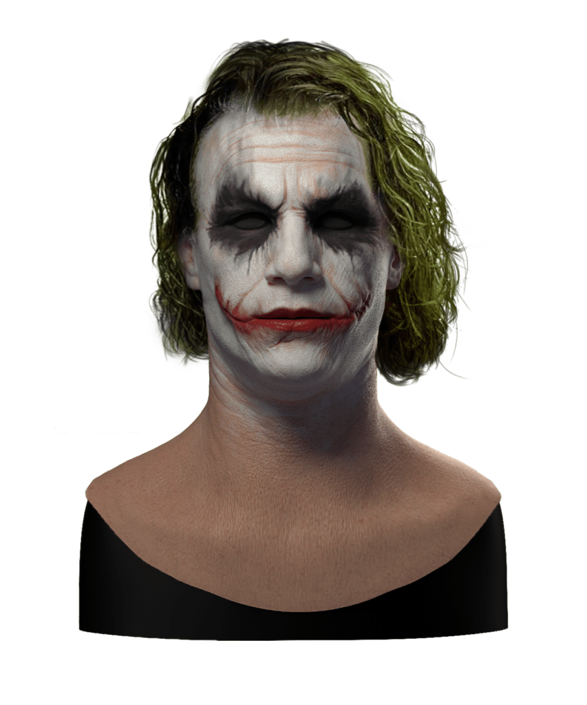 Heath Ledger Png Picture (black, gray)