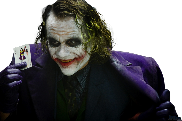 Heath Ledger Png (black)