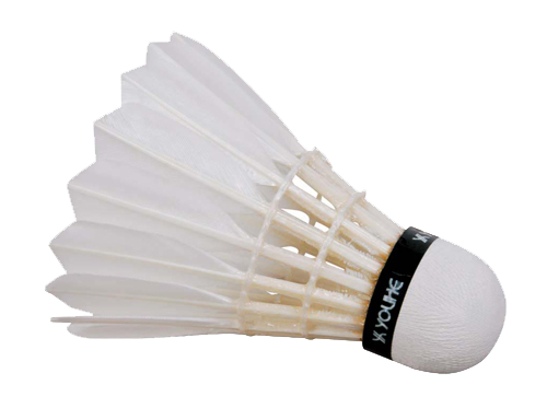 Feather Badminton Shuttlecock Side View Transparent Png (lavender, black, silver)