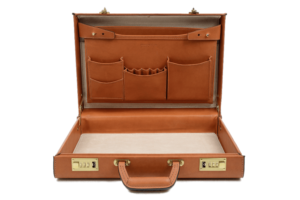 Leather Briefcase Png Image (gray, chocolate, olive, pink)