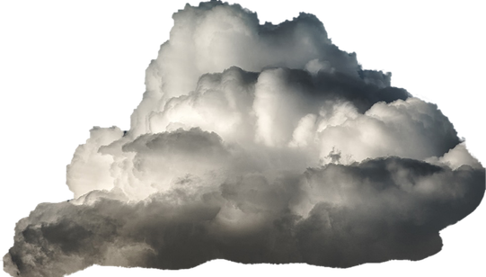 Weather Cloud Png (black, gray, indigo)