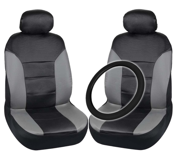 Leather Seat Png Background Image (black, gray, indigo)