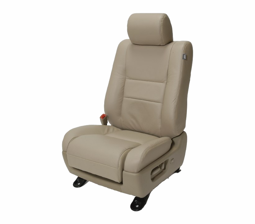 Leather Seat Transparent Png (gray, white)