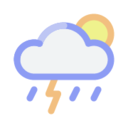 Weather Icon Free Png Icon Download (silver, salmon, mint, white, lavender)