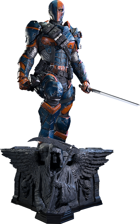 Deathstroke Png Image (indigo, black, gray, white)