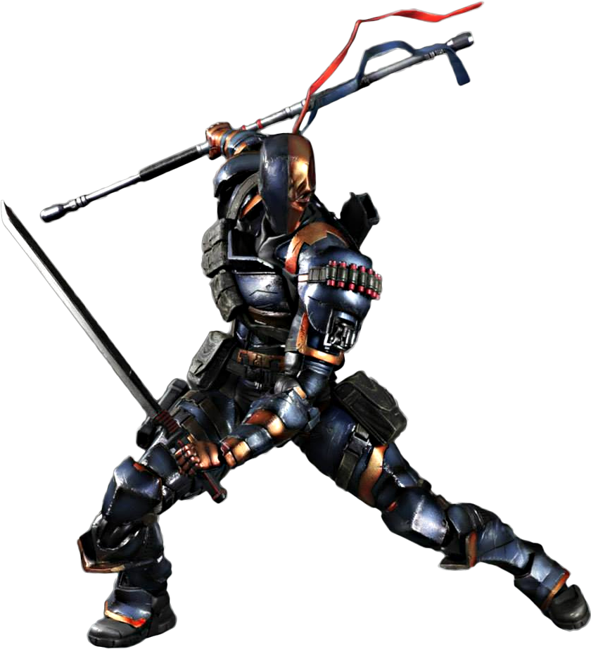 Deathstroke Png (indigo, black, gray)