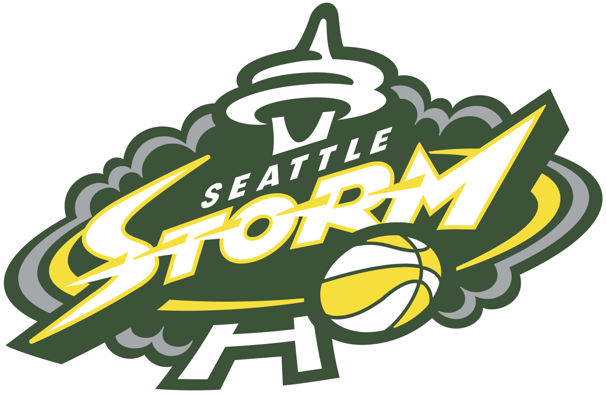 Seattle Storm Png (black, gold, white, green)