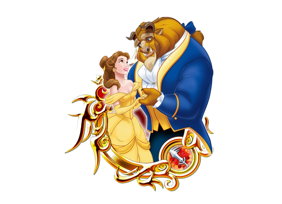 Beauty And The Beast Png Free Image (beige, white)