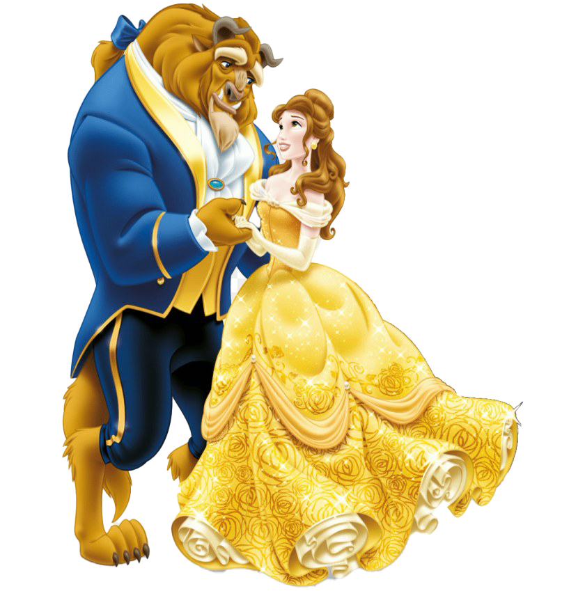 Beauty And The Beast Png High Quality Image (black, navy, white)