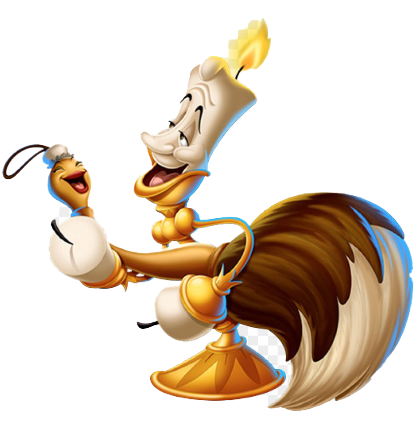 Beauty And The Beast Png Images (beige, black, white)