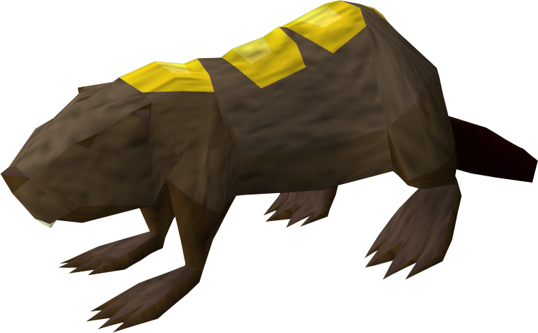 Beaver Png Image (olive)