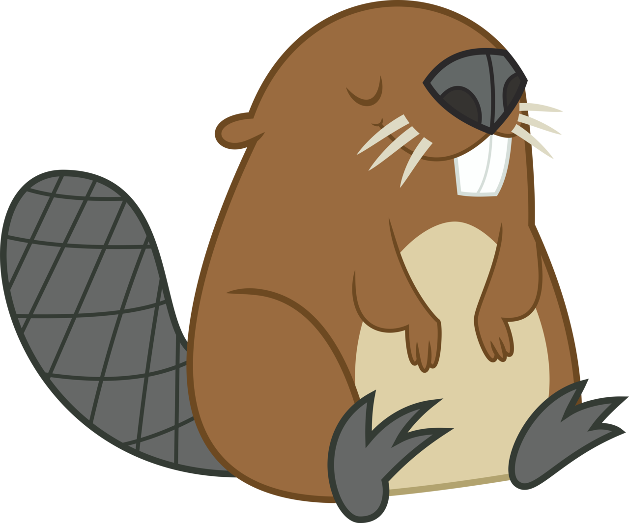 Beaver Png Photo (black, gray, chocolate, silver)