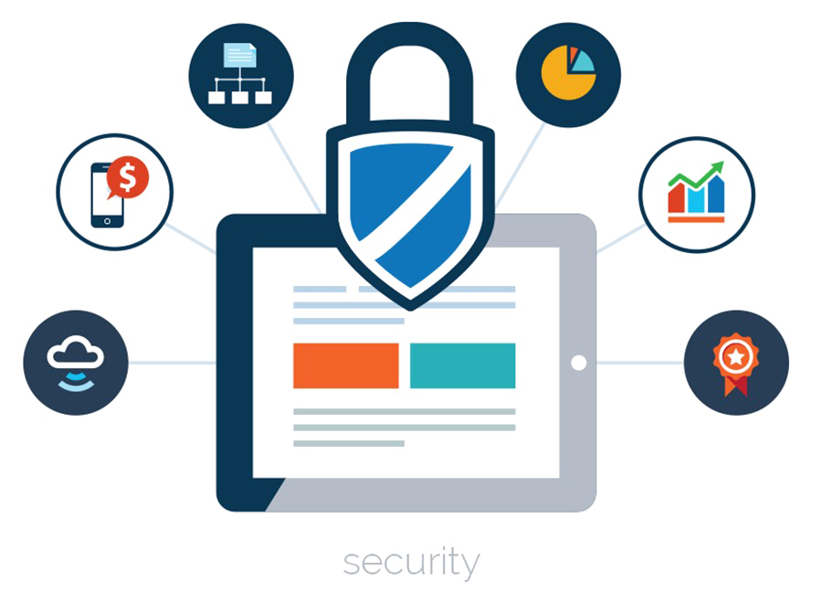 Web Security Png Photo (navy, lavender, white, teal, silver)