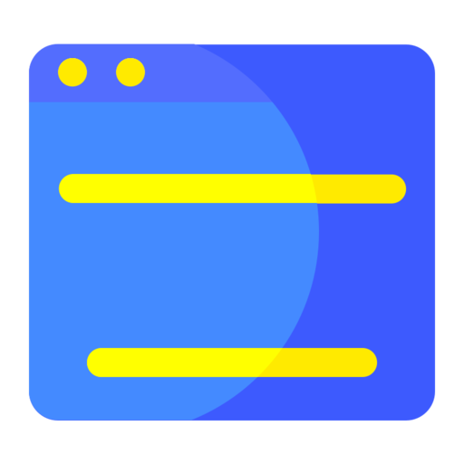 Web Page Free Transparent Png Icon Download (blue, black, greenish blue, yellow, gray)