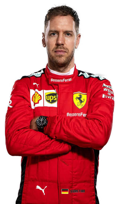 Sebastian Vettel Png Clipart (black, red, maroon)