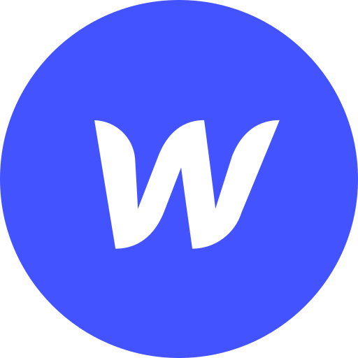 Webflow Logo Icon Free Png Icon Download (blue, black, white)