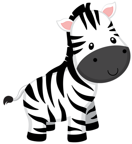 Zebra Png Free Image (black, indigo, white)