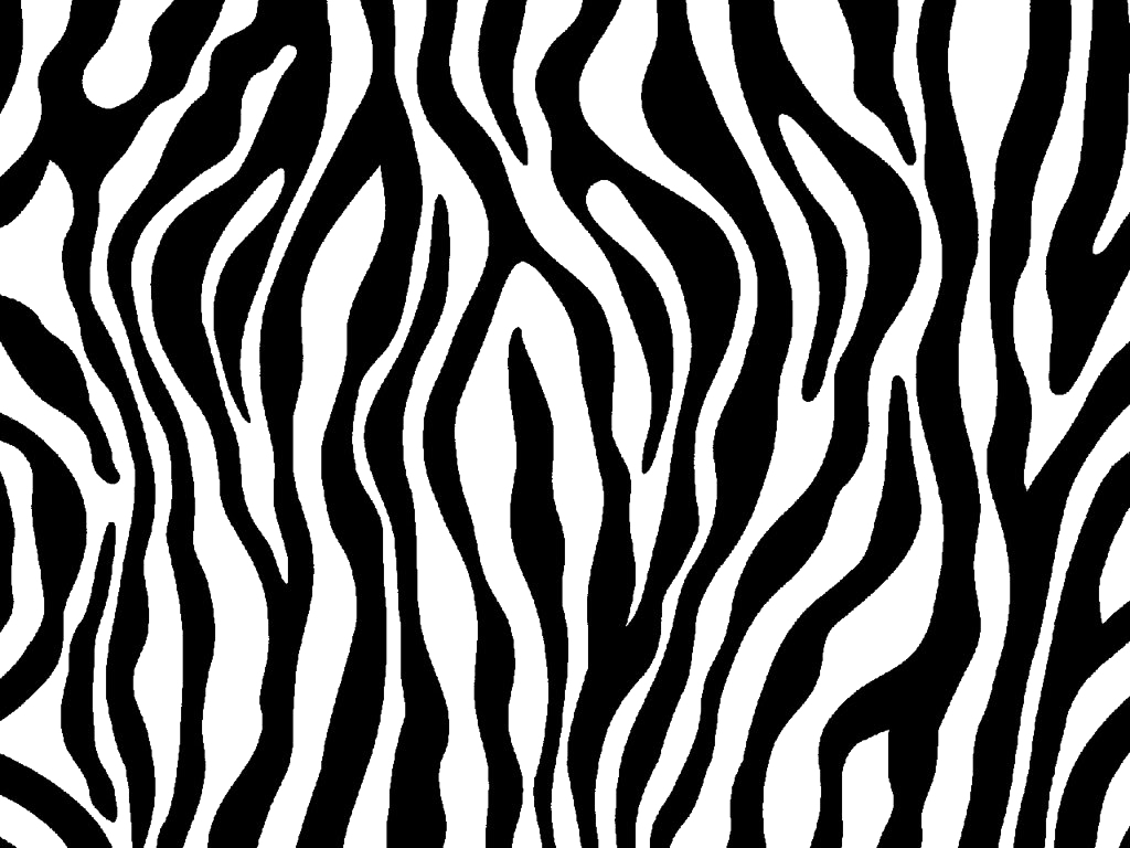 Zebra Print Download Png Image (black, white)