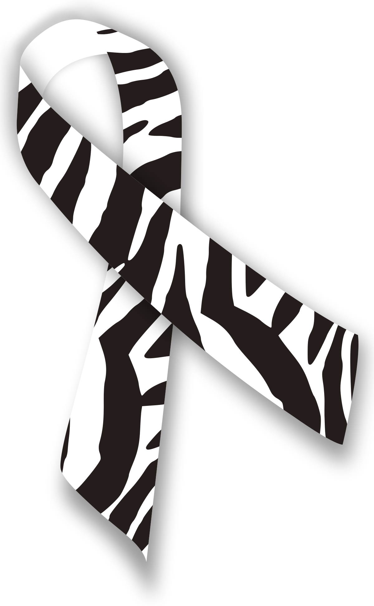 Zebra Print Png Hd (black, white)