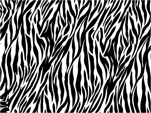 Zebra Print Png Isolated File (black, white)