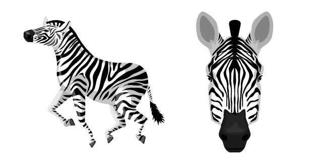 Zebras Png Photos (black, silver, gray)