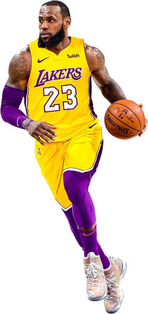 Lebron James Lakers Png Hd (yellow, black, gold)