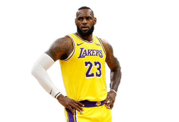 Lebron James Lakers Png Image (white, silver, gold)