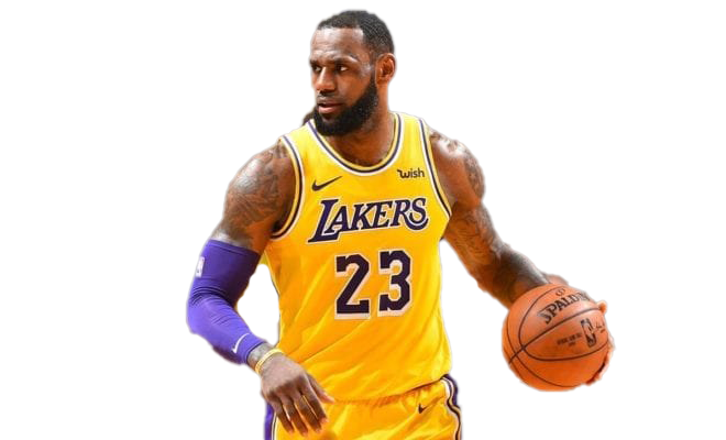 Lebron James Lakers Png Photo (white, orange, olive, plum)