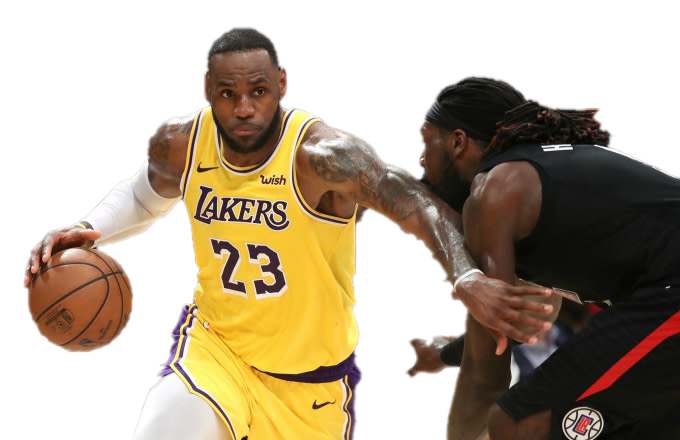 Lebron James Lakers Png Pic (white, black)