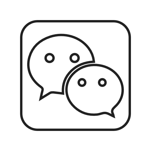 Wechat Icon Free Nobackground Png Icon Download (black)