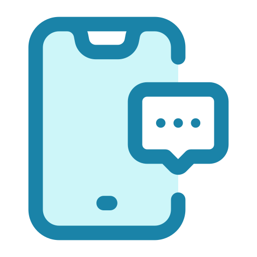 Technology Device Phone Mobile Smartphone Icon Free Png Icon Download (teal, lavender, black, white)