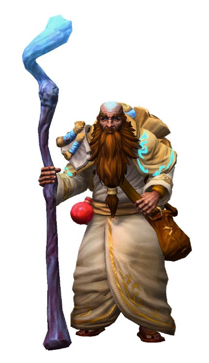 Deckard Cain Png File (black)