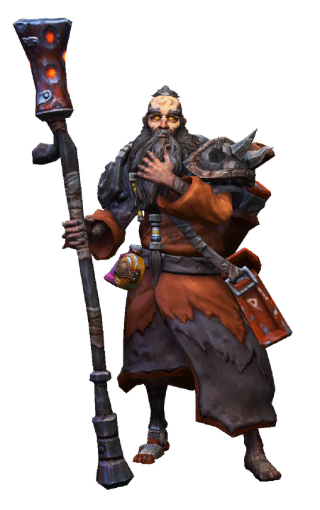 Deckard Cain Png Transparent Image (black)