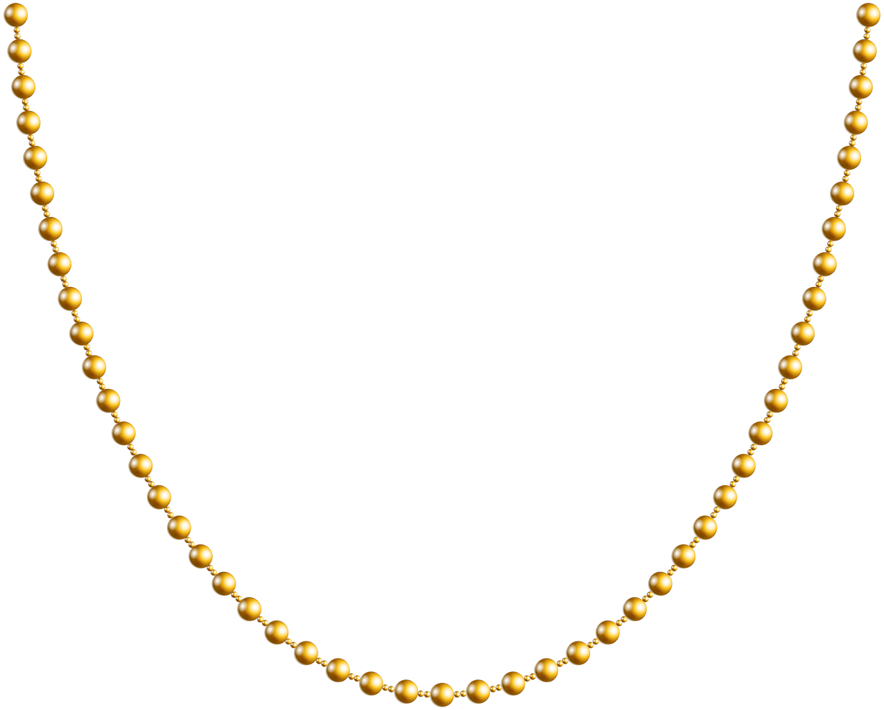 Necklace Png Image (gray)