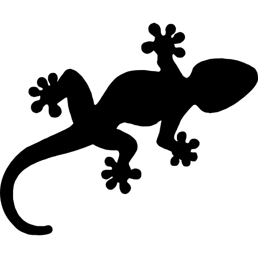 Gecko Png Hd Isolated (black, lavender, white)