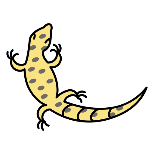 Gecko Png Photo (black, pink)