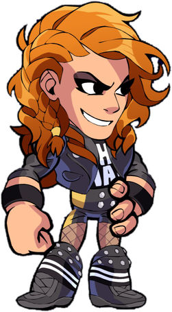 Becky Lynch Transparent Png (pink, black)