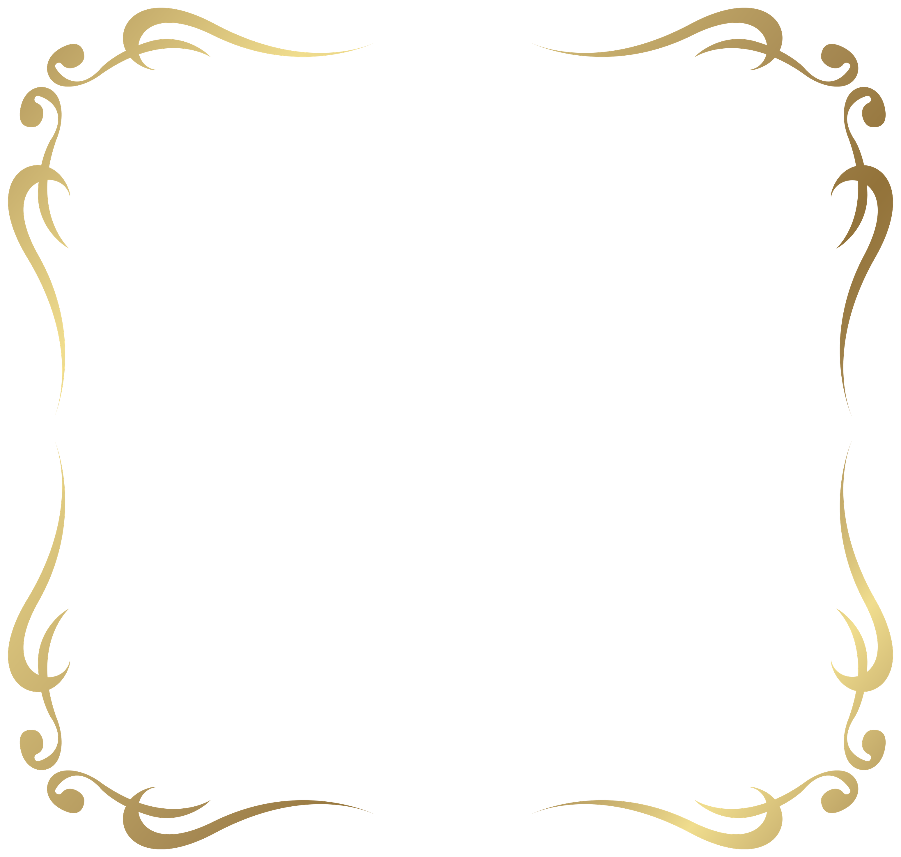 Decorative Frame Png Hd Isolated (black)