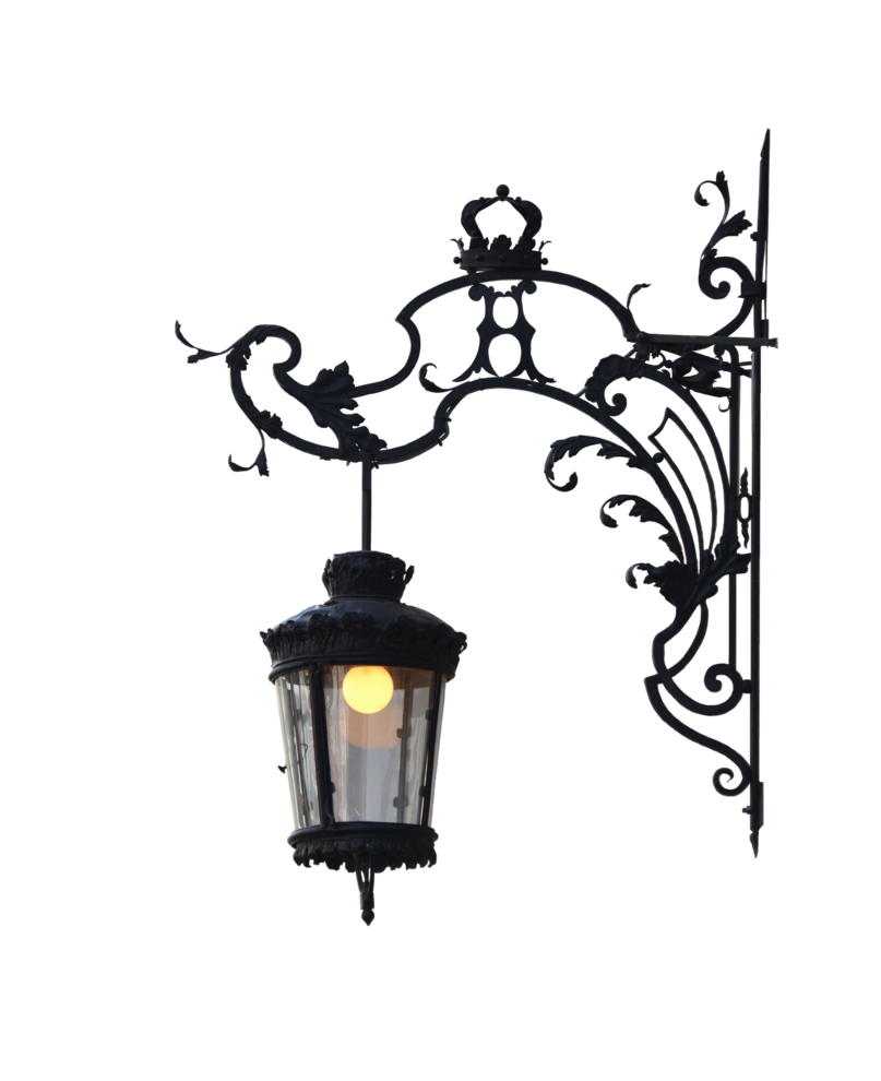 Decorative Light Download Png Image (black)