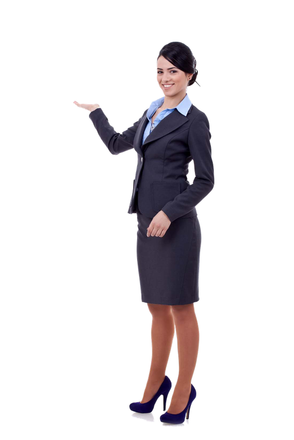 Secretary Png Clipart (black, indigo)