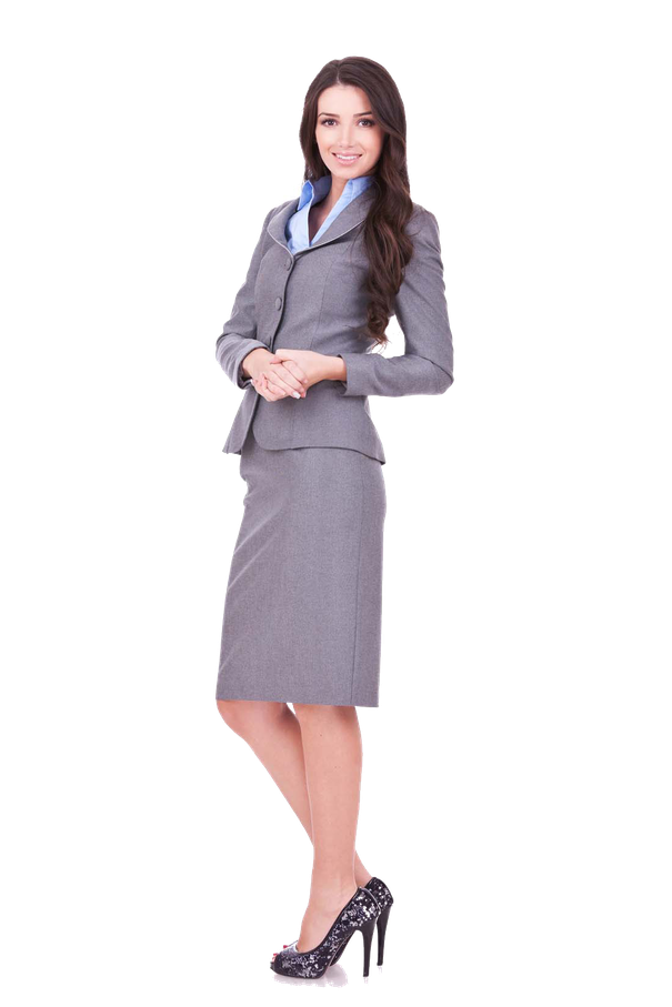 Secretary Png Image (black, gray)