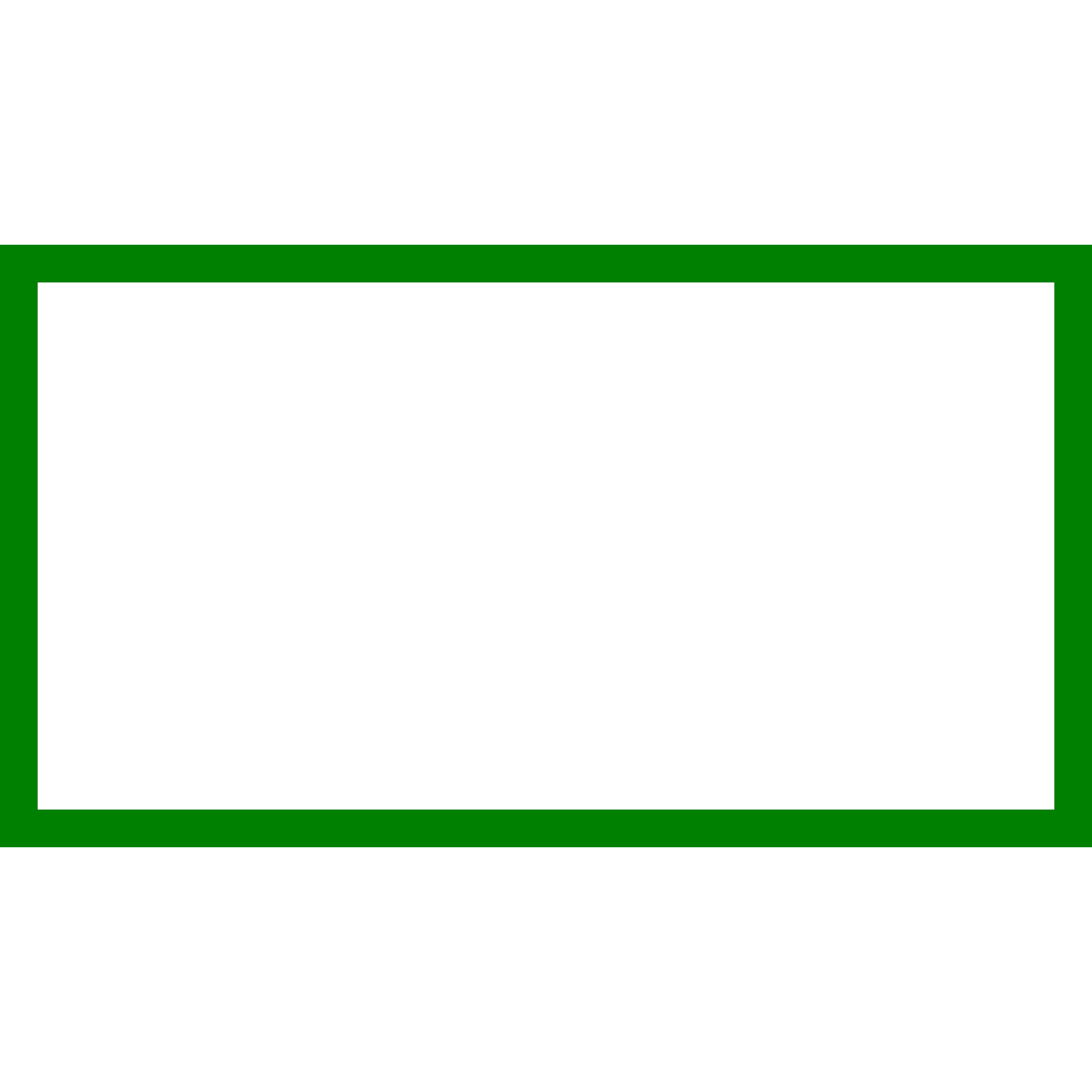 Rectangle Frame Png Hd (green, black)