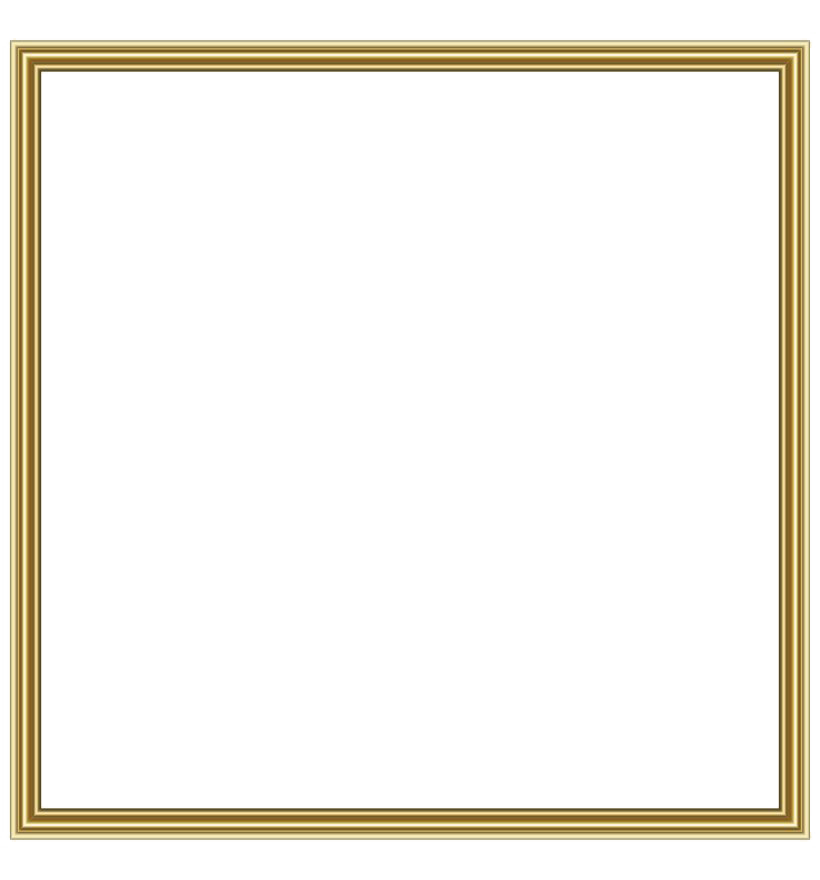 Rectangle Golden Frame Border Png File (silver, white, gray, beige)