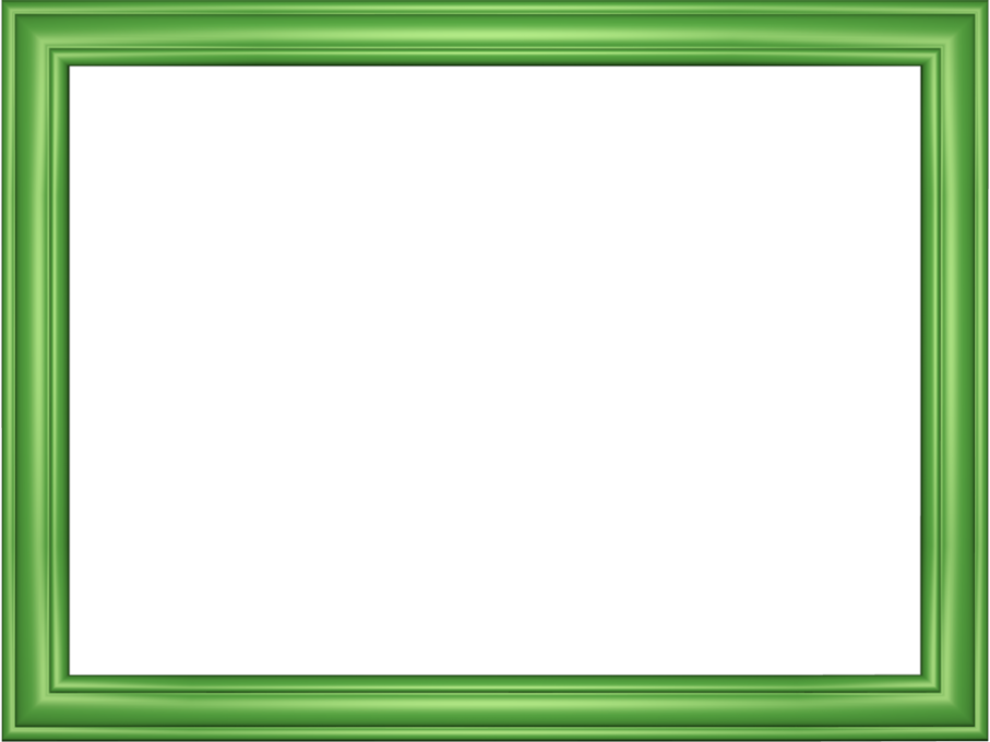 Rectangle Green Frame Png Pic (olive, green, gray, black)