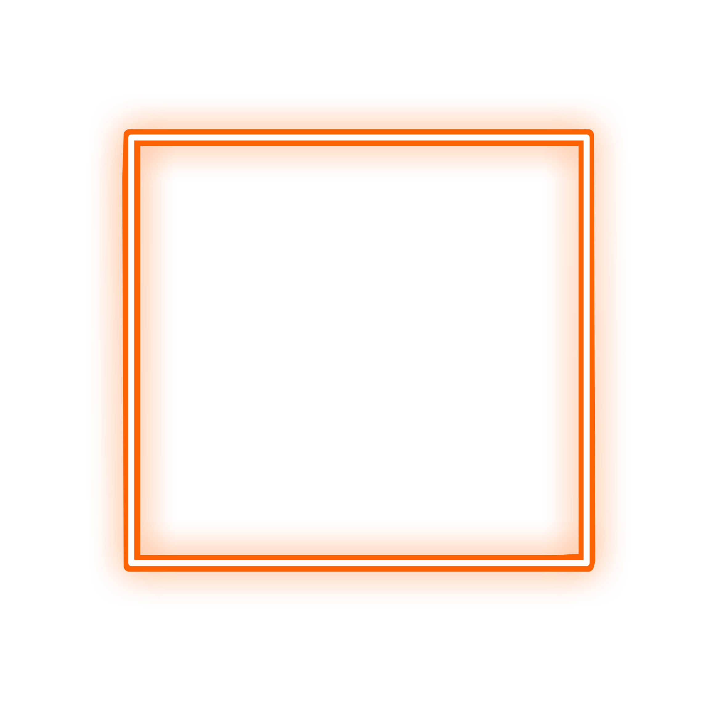 Rectangle Neon Frame Png Photo (chocolate, salmon, pink, black)